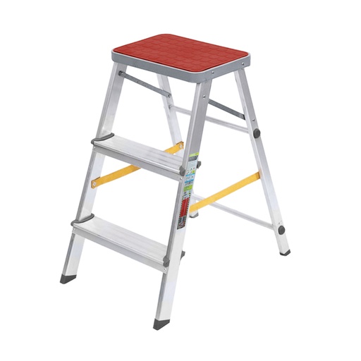 [23010015] Escalerilla Aluminio Oryx 3 peldaños Uso Doméstico