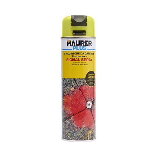[12060395] Spray Pintura Trazador Amarillo Fluoresce 500 ml.