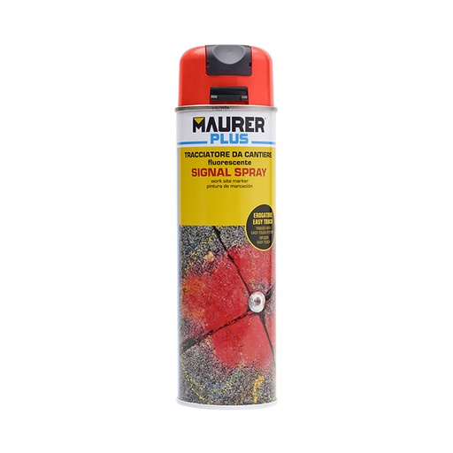 [12060400] Spray Pintura Trazador Rojo Fluorescente 500 ml.