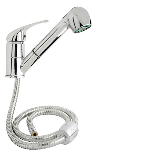 [4041565] Monomando "Línea Flow" Fregadero Telescópico Con Cartucho Ceramico Ø 40 mm.