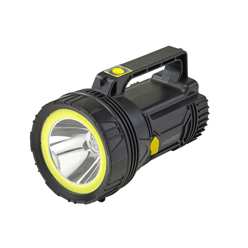 [19041070] Linterna LED de Mano Multifunción Con Asa, Bateria Litio Recargable (4.000 mAh) 400 Lumenes. 2 Modos de Iluminación