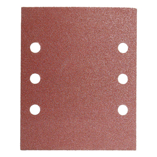 [9021070] Lija Recambio Con Velcro 114x140 mm. Con Agujeros Grano  120 (10 Piezas)