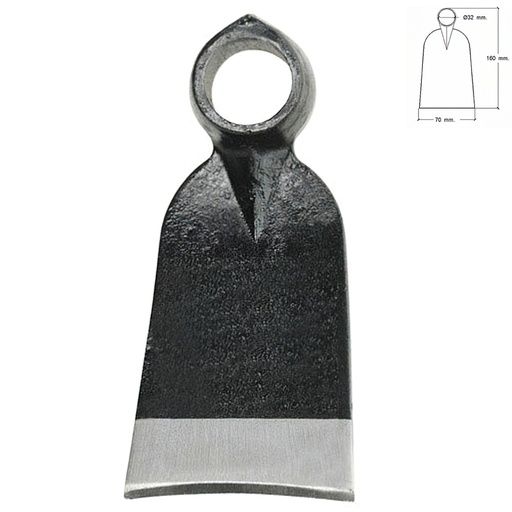 [8180075] Azada Forjada Sin Mango 343/  310 Gramos