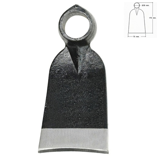 [8180072] Azada Forjada Sin Mango 343/  400 Gramos