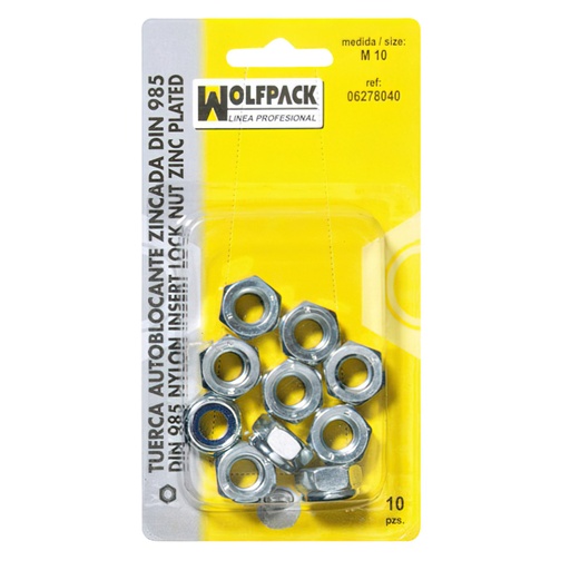 [6278010] Tuerca Autoblocante Din985 M05 (50 Piezas)