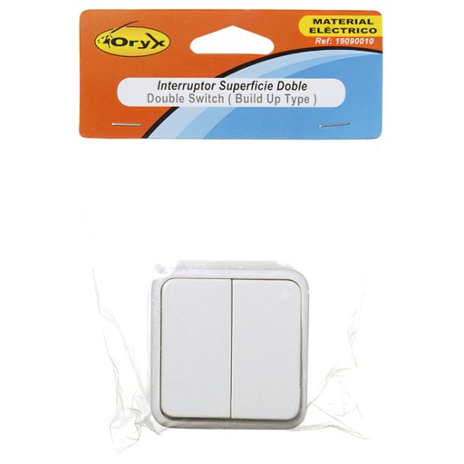 [19090010] Interruptor Oryx Superficie Doble
