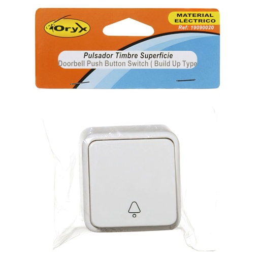 [19090020] Pulsador Oryx Timbre Superficie