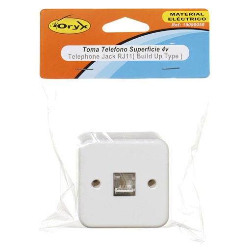 [19090050] Toma Telefono Oryx Superficie 4v