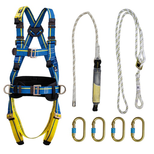 [15030065] Arnes Anticaidas Kit Seguridad Nº 2 (7 piezas) EN361