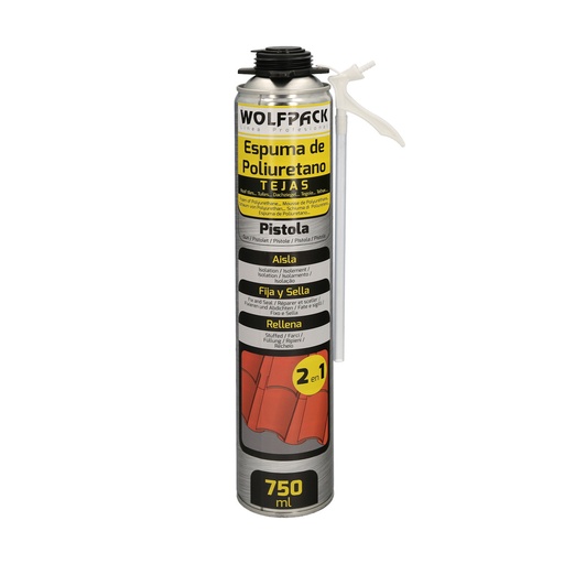 [14010158] Espuma Poliuretano  750 ml. Tejas Para Pistola