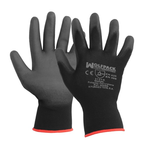 [15031048] Guantes Poliuretano / Poliester Impregnado 10" (Par)