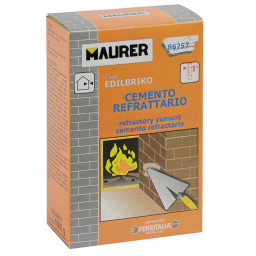 [14010310] Edil Cemento Refractario Maurer (Caja 1 kg.)