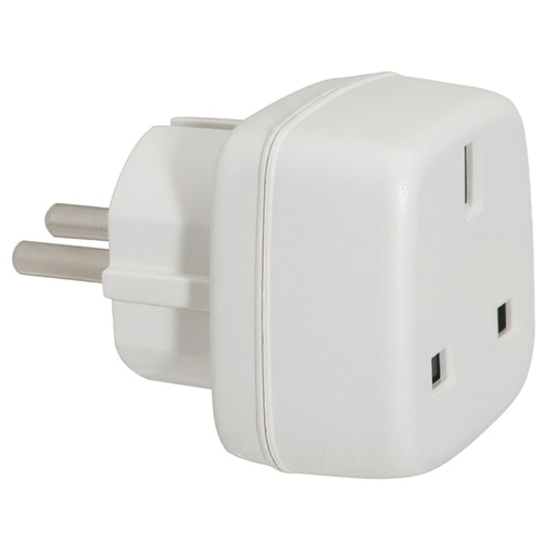 [19110070] Adaptador Viaje De Toma Inglesa A Schuko