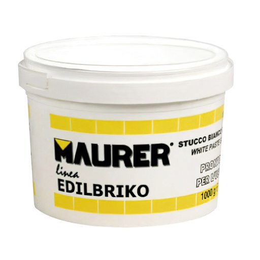 [14010352] Edil Masilla Plastica Blanca Maurer (Tarrrina 1,0 kilo)