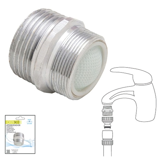 [4070070] Atomizador  Adaptador Saturnia M24 x 3/4"