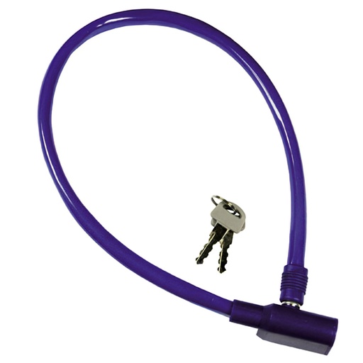 [3110808] Cable Bicicleta Con llave   8 mm.  x 60 cm.