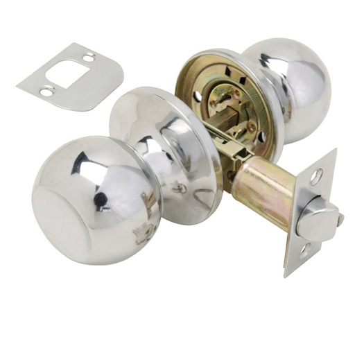 [3030510] Pomo Puerta Wolfpack Sencillo Cromado Para Pasillo