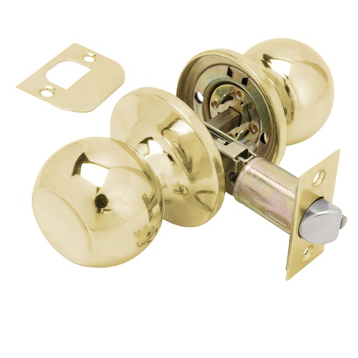 [3030540] Pomo Puerta Wolfpack Sencillo Latonado Para Pasillo