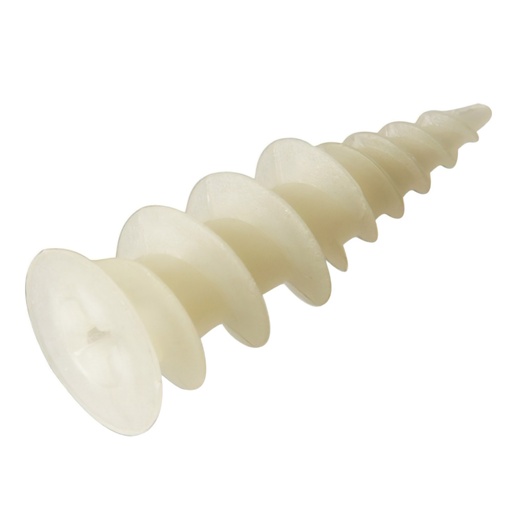[13140620] Taco Nylon Para Carton-Yeso   SP 6x37 mm. (Caja de 250 piezas)
