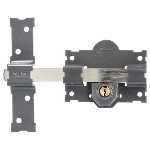 [3102120] Cerrojo b-4 llave 2 lados pasador de 183mm cilindro redondo de 70mm