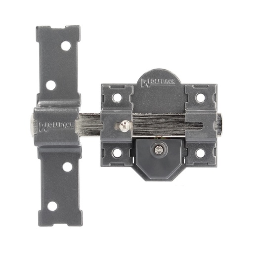 [3102125] Cerrojo b-5 llave y pulsador pasador de 143mm cilindro redondo de 50mm