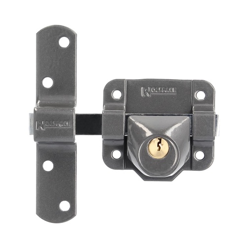 [3102145] Cerrojo b-9 llave solo pasador de 140mm cilindro redondo de 40mm