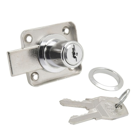 [3030029] Cerradura Mueble Para Armario 362/20 mm. Cromada