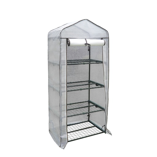 [8093010] Invernadero Portatil Pvc 4 Niveles 157 cm.
