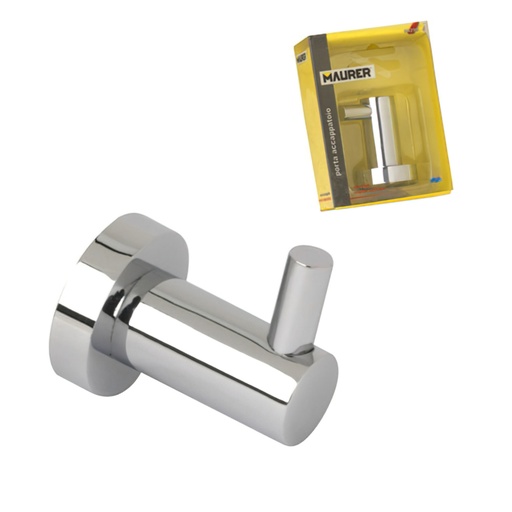 [5421130] Colgador Baño Maurer  Individual Inoxidable 4x5x4 cm.