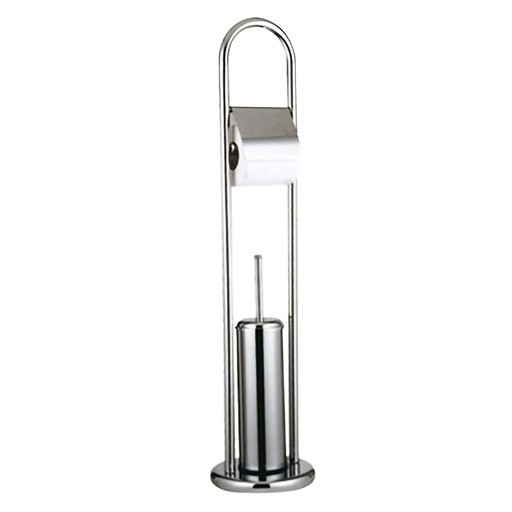 [5421180] Portarrollos Maurer Escobillero Suelo Inoxidable