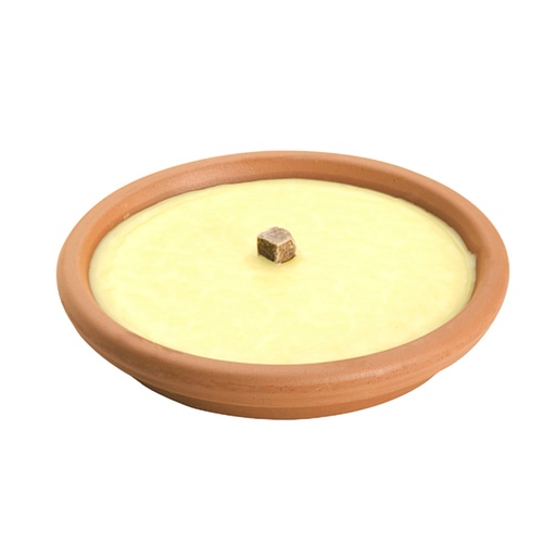 [8045205] Vela Antimosquitos Citronela Recipiente Terracota 14 cm. / 120 Gramos