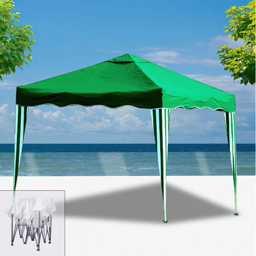 [8043304] Pergola Papillon 3x3 Metros Plegable Verde