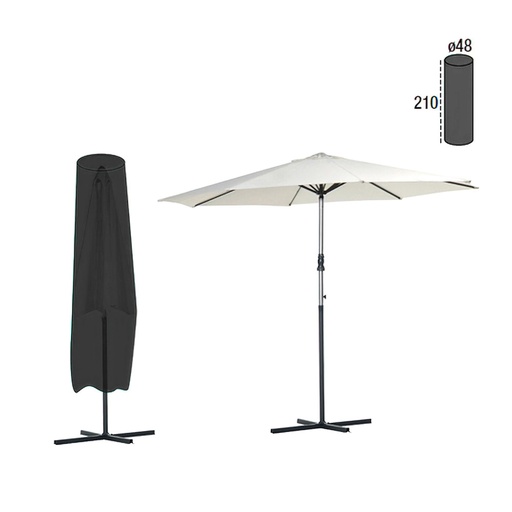 [8327045] Funda Cubre Sombrilla Diámetro 48x210 cm.