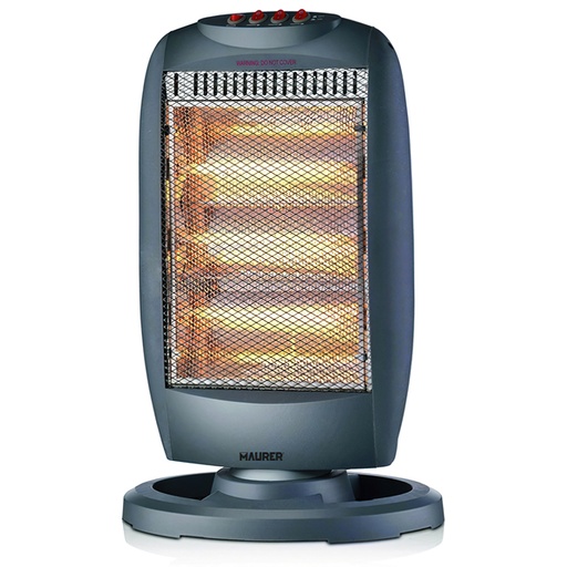 [22030200] Estufa Halógena Oscilante  400 / 800 / 1200 W.