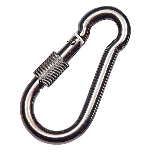 [1022055] Mosqueton Bombero Inoxidable Con Seguro  80x8 Uso domestico