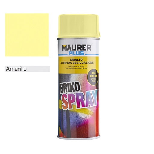 [12060257] Spray Pintura Amarillo Claro Trafico 400 ml.