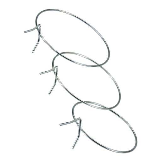 [8093209] Soporte Maceta Pared Zincado 14 cms