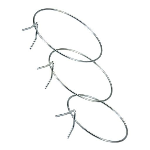 [8093210] Soporte Maceta Pared Zincado 16 cms