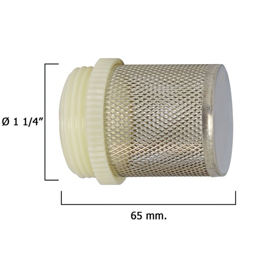 [4040778] Filtro Inoxidable Para Válvula Retencion    1 1/4"