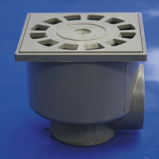 [4110180] Sumidero Sifónico PVC T-87  10x10  50-40 V-H