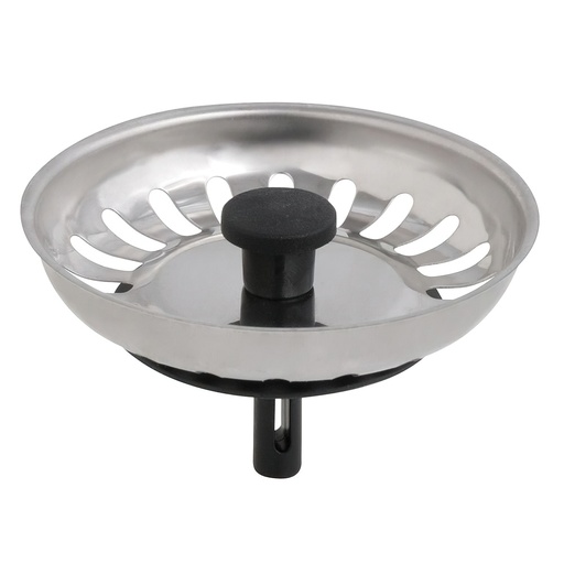 [4110608] Tapon Valvula Cesta Para Fregadero, Inoxidable T-93bp-115 1 1/2