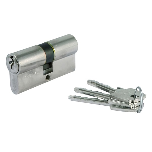 [3010122] Cilindro Tesa 5200 /30x30 Niquelado Leva corta