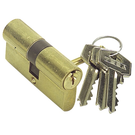 [3012405] Cilindro Tesa 5030 /40x60 Latonado Leva Larga