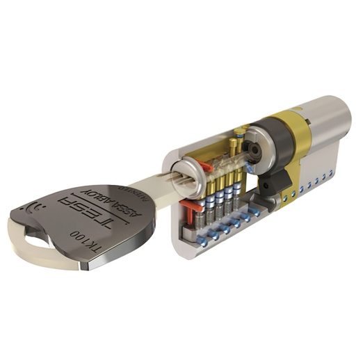 [3012426] Cilindro Tesa Seguridad Tk1 30x30 Latonado