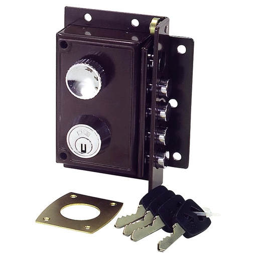 [3010406] Cerradura Jis Seguridad 5240 11x7 Derecha Pintada