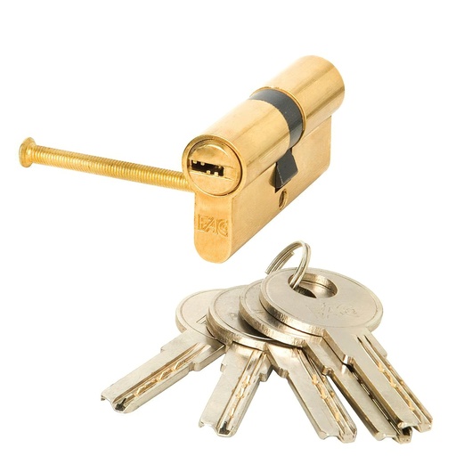 [3014205] Cilindro Fac Seguridad 70-p 30x40 Latonado 15,0 mm.