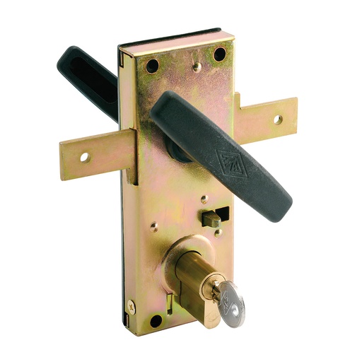 [3160566] Cerradura Cvl 11b/m Con Manilla Puertas Basculantes