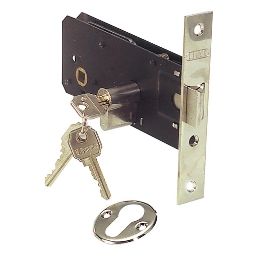 [3017035] Cerradura Lince 5557         Inoxidable / 70 mm.