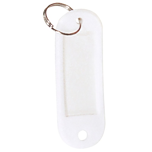 [3150895] Llavero Portaetiquetas Blanco
