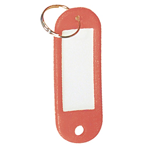 [3150896] Llavero Portaetiquetas Rojo